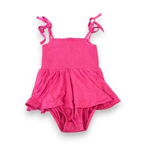 Birdie Bean Tulip (Hot Pink) Smocked Birdie Twirl Dress 18-24 Months VGUC+